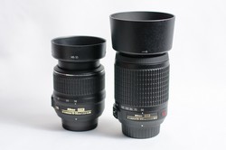 Nikon 18-55mm 3-5-5-6 si Nikon 55-200mm 4-5-6