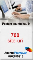 Oferim servicii de promovare