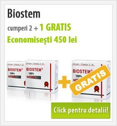Oferta 2+1 gratuit biostem