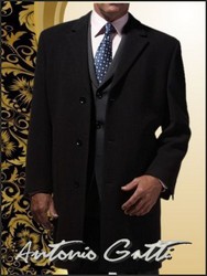 Palton Barbatesc Clasic Business B101 Negru