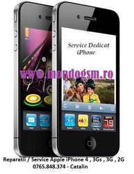 Reparatii iPhone 4 4S scapate in apa sau Lichid - reparatii iphone 4 4s nu porneste