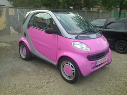 Smart ForTwo Roz an fabricatie 2000 Stare Foarte Buna