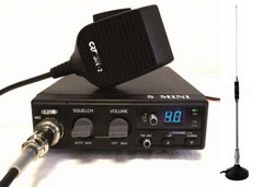 Statie Radio CRT S MINI 8 W si cadou Antena PHP156 cu magnet