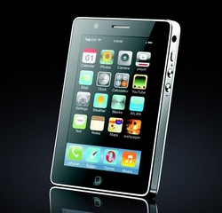 TELEFON DUAL SIM REPLICA IPHONE 4 MINI CU TOC SI TASTAURA, WIFI, TV, 2MP, MODEL T8000