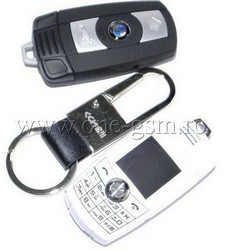 Telefoane BMW in forma de breloc alarma.