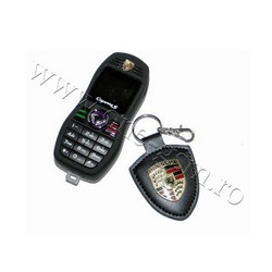 Telefoane Porsche in forma breloc alarma auto.