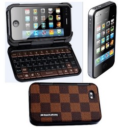 Telefoane dual sim replica Iphone 4 cu toc si tastatura 479lei