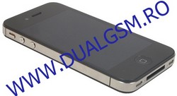 VAND REPLICA IPHONE 4S DUAL SIM CU WIFI SI ECRAN HD CAPACITIV