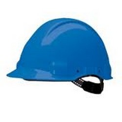 Vand casca protectie muncitori de culoare albastra