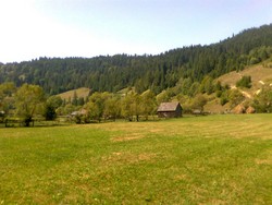 Vand teren Corbu,Borsec, 20000 m2 , deschidere 200 m