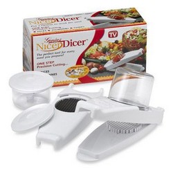 Aparat manual de maruntit legume Nicer Dicer Genius