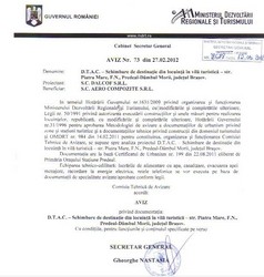 Obtinem avize pentru constructiile din turism