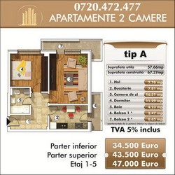 Rahova apartament 2 camere direct dezvoltator comision 0%