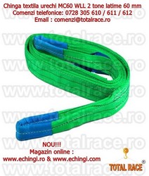 Dispozitive de ridicat sarcini din sufe textile