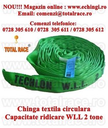 Chinga textila ridicare circulara 2 tone 1 metru