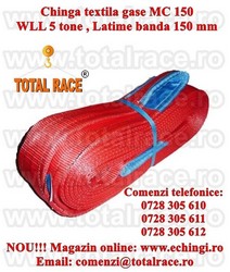 Sufe textile urechi 5 tone 4 metri latime 150 mm