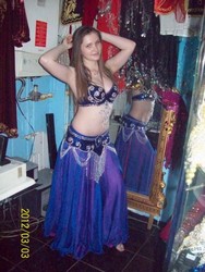 Costume orientale de dans arabesti si turcesti si set bijuterii