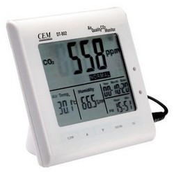 Detector dioxid de carbon (CO2), Termometru-higrometru DT-802