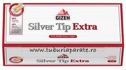 Tuburi Tigari pt.Tutun Gizeh Silver Tip Extra 250