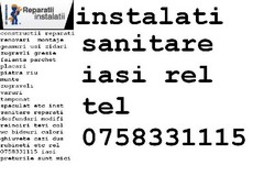 instalator  sanitar  iasi