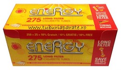 Tuburi Tigari pt.Tutun Energy Extra 275 Buc.