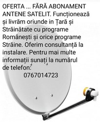 Antene satelit fără abonament