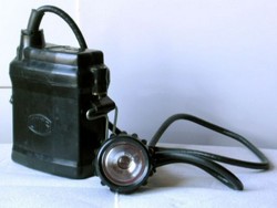 Lampa ( frontala ) de mina electrica (Rusia)