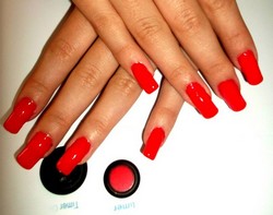 Aplic unghii false gel Baby Pink 39 RON BUCURESTI!!!!!