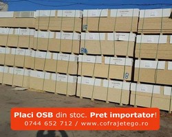 Placi OSB din stoc. Pret importator direct