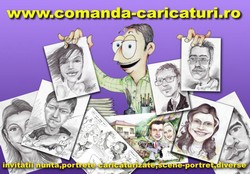 Comanda Caricaturi Portrete