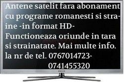ANTENE SATELIT FARA ABONAMENT-FILMARI DIVERSE.