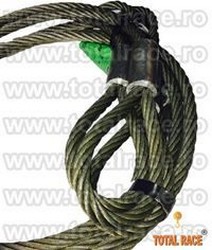 Cabluri de legare cu capete manșonate, cu inimă metalică