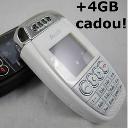 telefon audi in forma de breloc alarma auto +Incarcator auto Cadou!