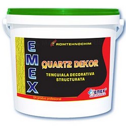 Tencuiala Decorativa Structurata EMEX QUARTZ DEKOR