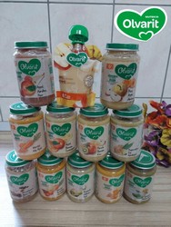 Olvarit mancare pentru bebelusi Dovleac cu Orez