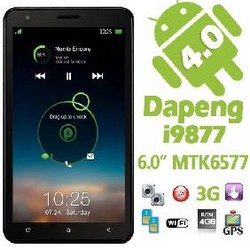 vand DAPENG i9877 dual sim android 4.0 ecran 6inch! Solomobiles
